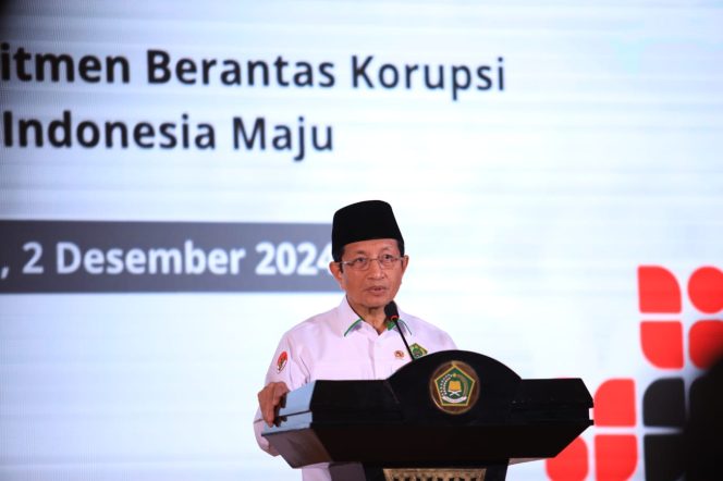 
					Menag Tegaskan Komitmen Antikorupsi, Seluruh Pejabat Kemenag Wajib Beri Teladan