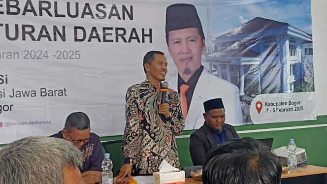 
					Dedi Aroza Motivasi Pelaku Usaha di Leuwiliang