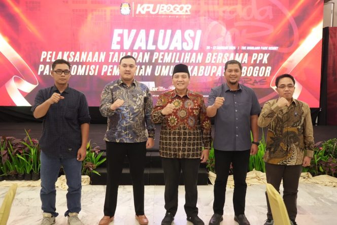 
					Ajak PPK se-Bogor, KPU Gelar Evaluasi Pelaksanaan Pilkada 2024